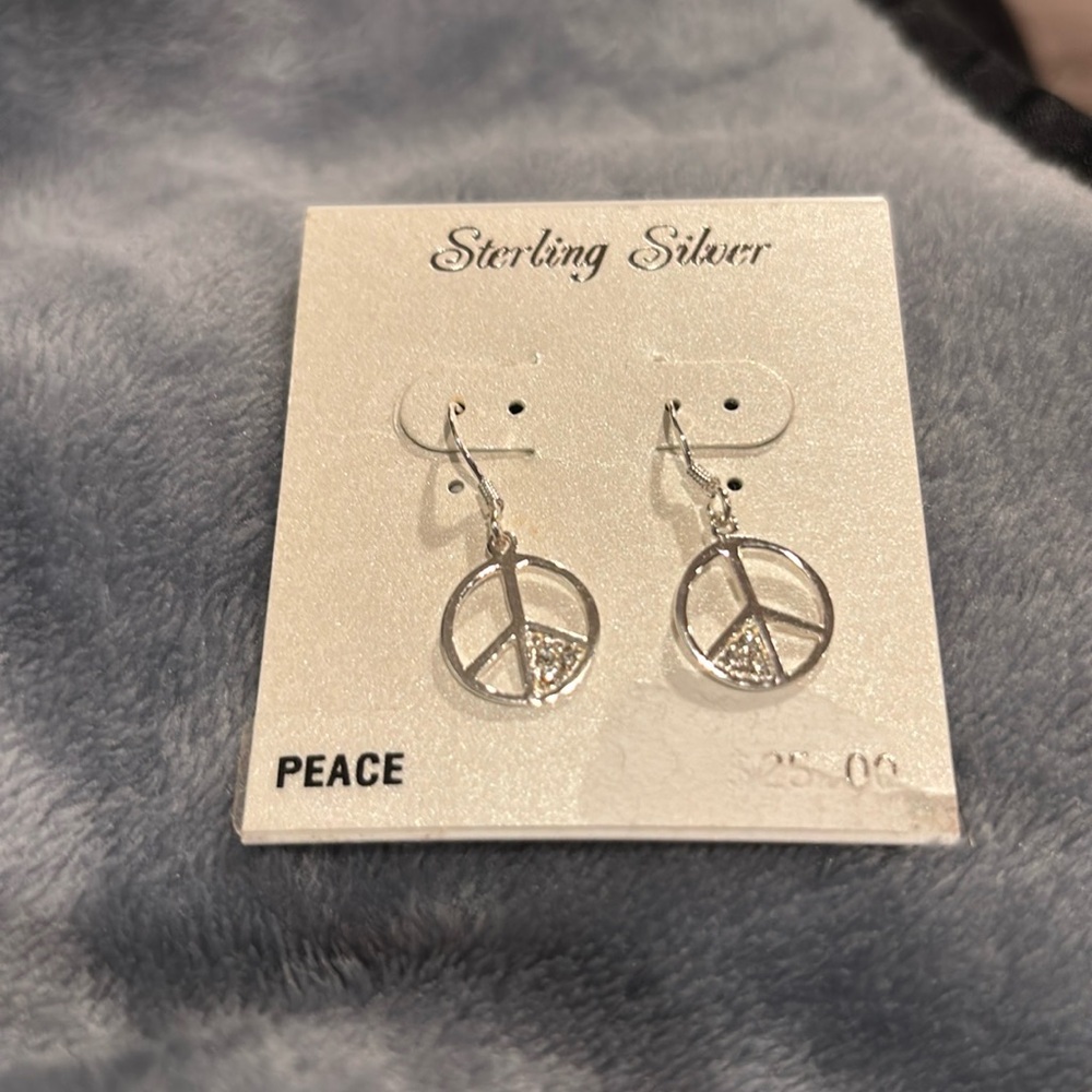 Sterling silver earrings